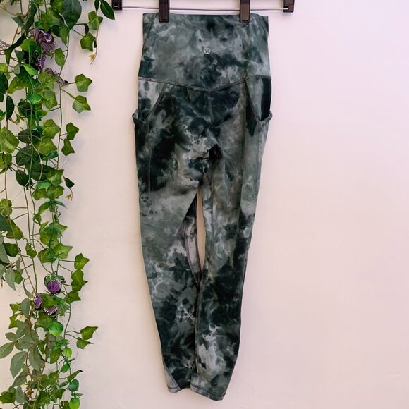 Lululemon Align High-Rise Diamond Dye Starlight Smoked Spruce Size 2 - Picture 3 of 6